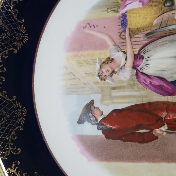 Weatherby Royal Falcon Decorative Plate #2 Cries Of London - Fine Black Cherries - Picture 2 of 7